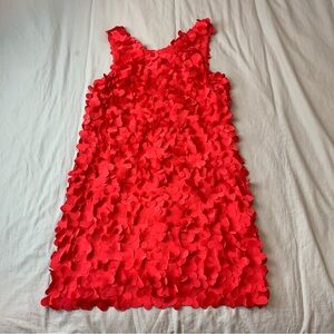 BCBG MAXAZRIA red heart dress size 4